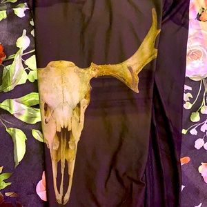 Teeki animal skull pants